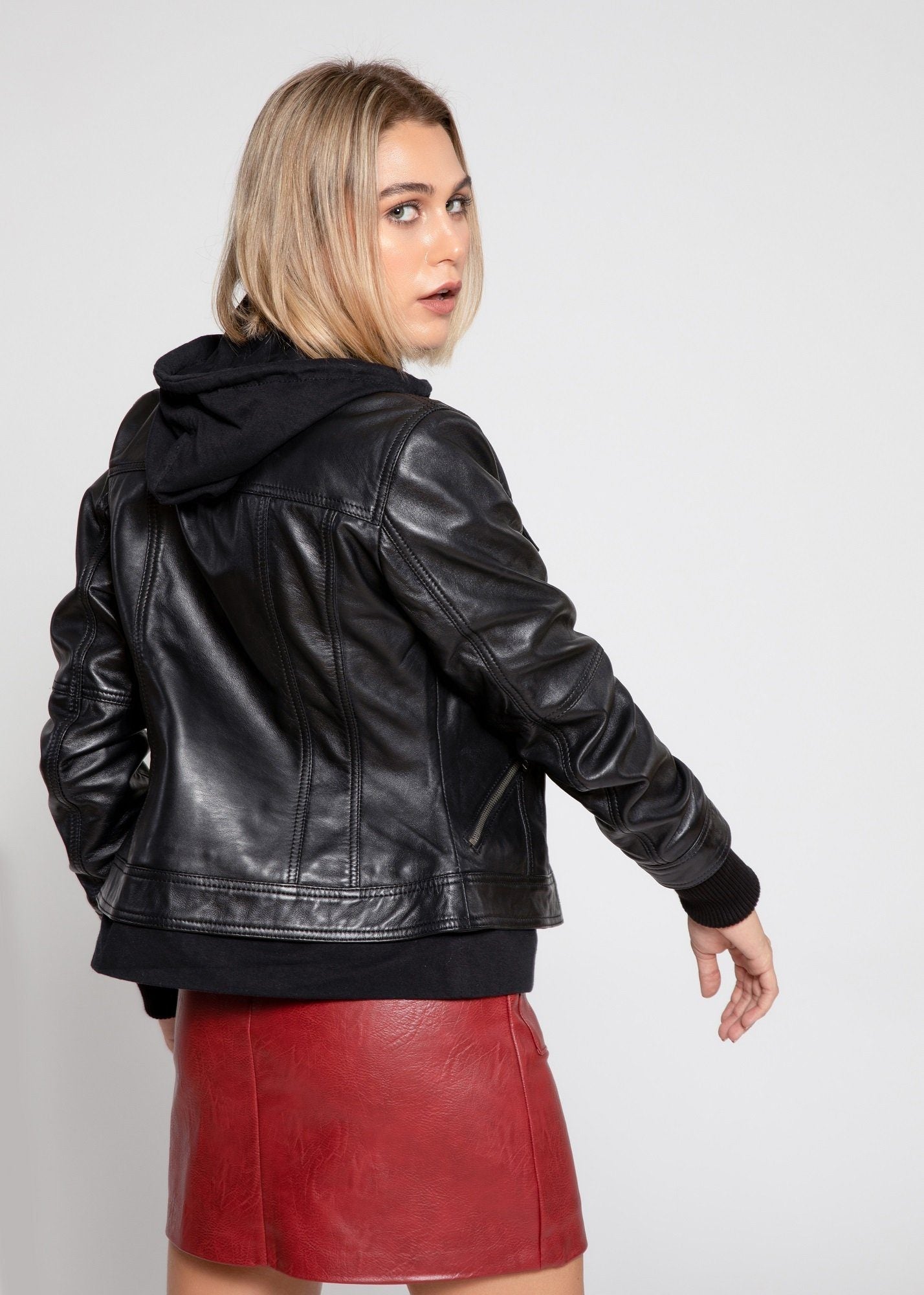 Annalise Womens Leather Jacket