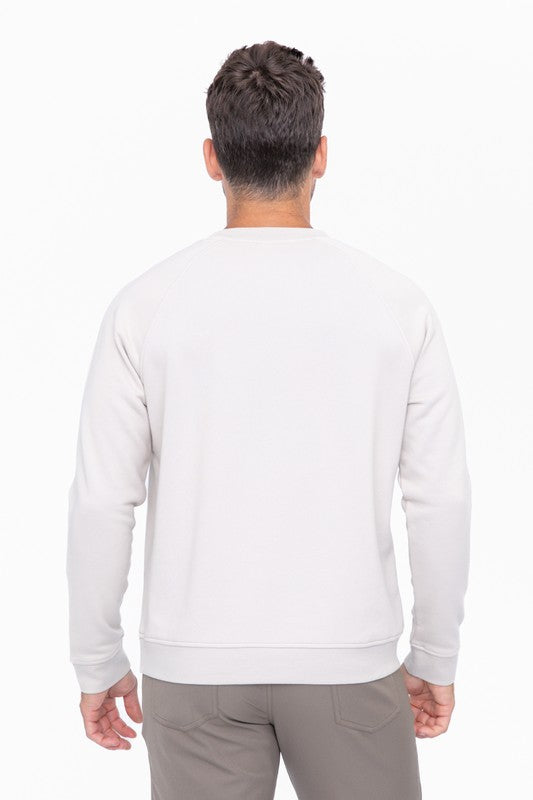 Cotton Blend Classic Crewneck