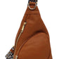 Leopard Strap Sling Backpack