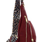 Leopard Strap Sling Backpack