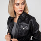 Annalise Womens Leather Jacket