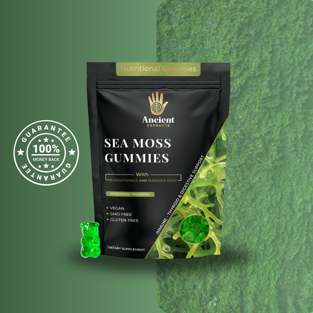 Organic Sea Moss Gummies Apple Flavour