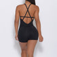 Women Yoga Backless Jumpsuit Workout Catsuit Bodysuit Sleeveless Gym Bodycon Romper Sportswear Fitness Yoga Suit Sexy One Piece