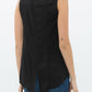 Women's Stand Collar Sleeveless Blouse