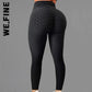 We.Fine Women Leggings Fashion High Waist Gym Tights Women's Leggings Seamless Bubble Female Clothing Sporty Leggings Woman Alpha C Apparel Black / XS