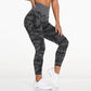 Women High Waist Camo seamless leggings gym sports tights Alpha C Apparel camo 07 / XS