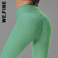 We.Fine Women Leggings Fashion High Waist Gym Tights Women's Leggings Seamless Bubble Female Clothing Sporty Leggings Woman Alpha C Apparel Light Green / XS