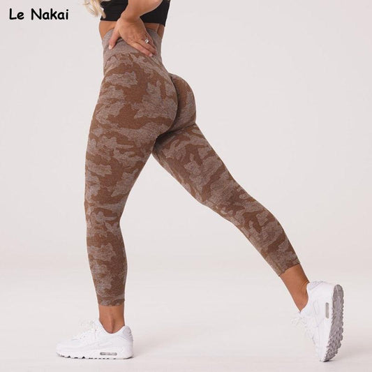 Women High Waist Camo seamless leggings gym sports tights Alpha C Apparel