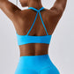 Women Quick Dry Sports Yoga Bra Outdoor Running Gym Fitness Top Alpha C Apparel