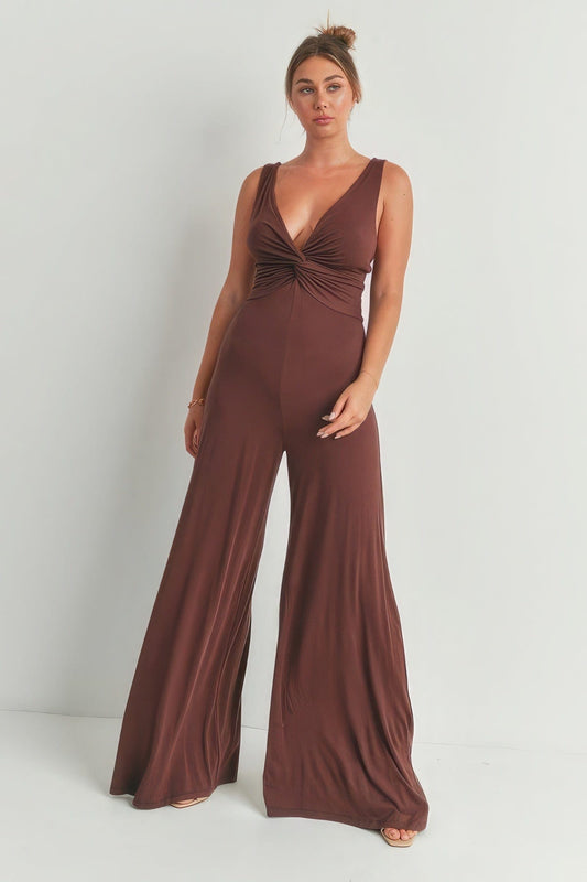 Wide Leg Jumpsuit CCWHOLESALECLOTHING