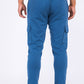 Cotton Blend Cargo Joggers