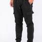 Cotton Blend Cargo Joggers