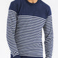 FULL KNIT STRIPED SWEATER NR2014