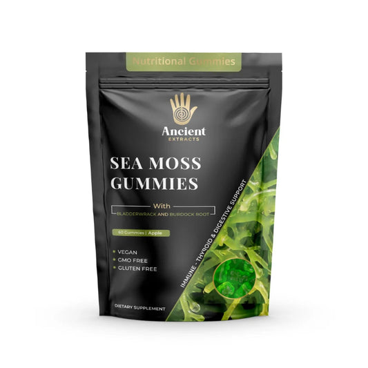 Organic Sea Moss Gummies Apple Flavour