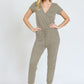 Short Sleeve Jogger Jumpsuit Casual EG fashion