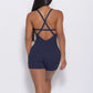 Women Yoga Backless Jumpsuit Workout Catsuit Bodysuit Sleeveless Gym Bodycon Romper Sportswear Fitness Yoga Suit Sexy One Piece jumpsuit eprolo Navy Blue / S