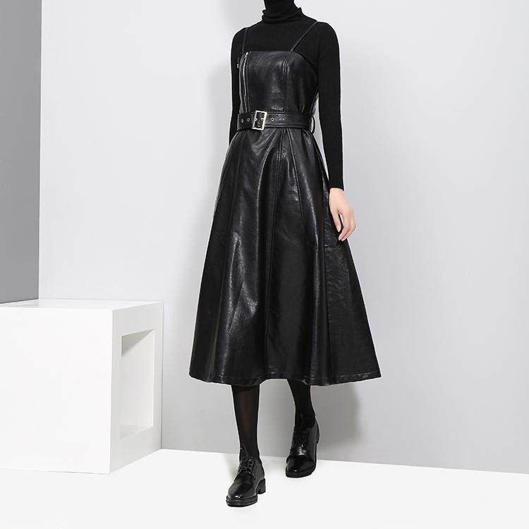 Musset Vegan Leather Dress