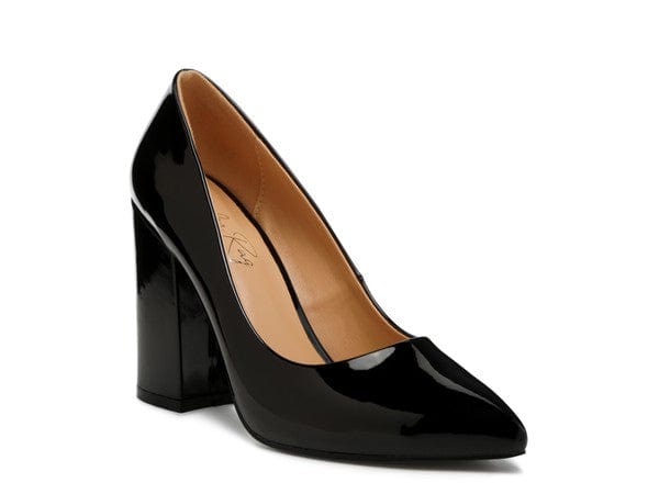 KAMIRA BLOCK HEELED FORMAL PUMPS Rag Company Black / 5