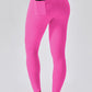 Wide Waistband Slim Fit Back Pocket Sports Leggings Activewear Trendsi