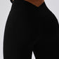 Wide Waistband Slim Fit Back Pocket Sports Leggings Activewear Trendsi