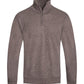 Weiv Mens Knit Quarter Zip Sweater WEIV BROWN / S