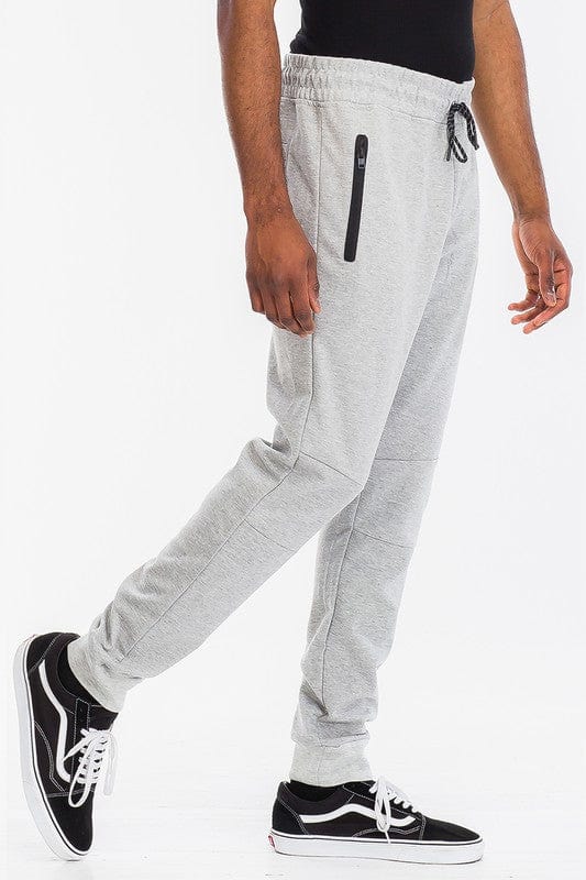 Weiv Mens Solid Heathered Jogger WEIV GREY / S