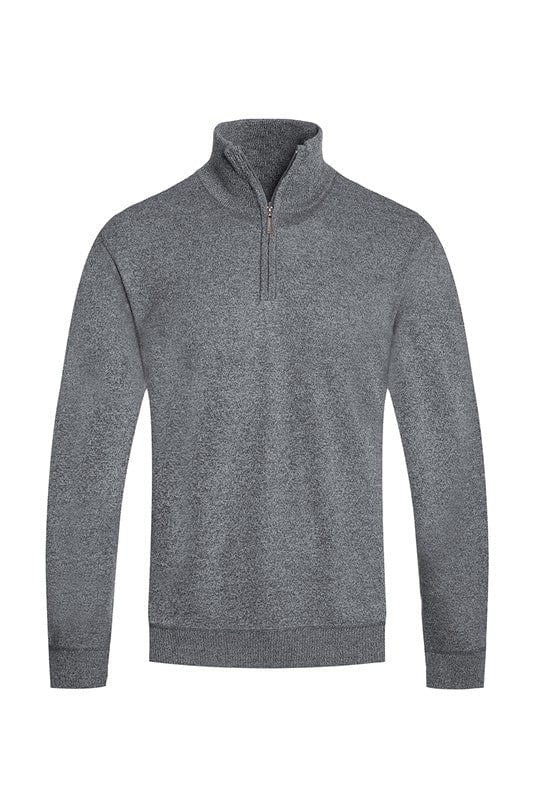 Weiv Mens Knit Quarter Zip Sweater WEIV